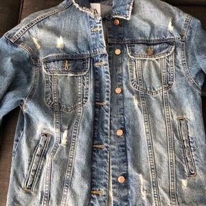 Zara Oversized women’s denim jacket XS